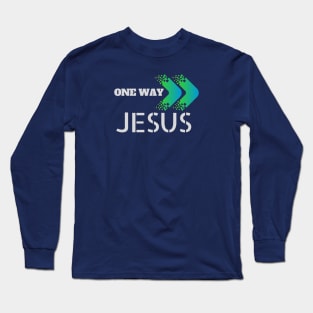 Jesus Revolution One Way Jesus Long Sleeve T-Shirt